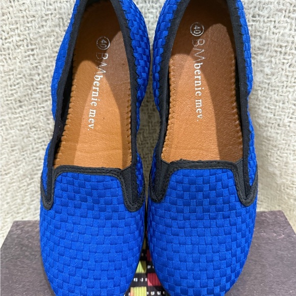 bernie mev. Vibrant Blue Woman’s Slip-Ons - Picture 7 of 7